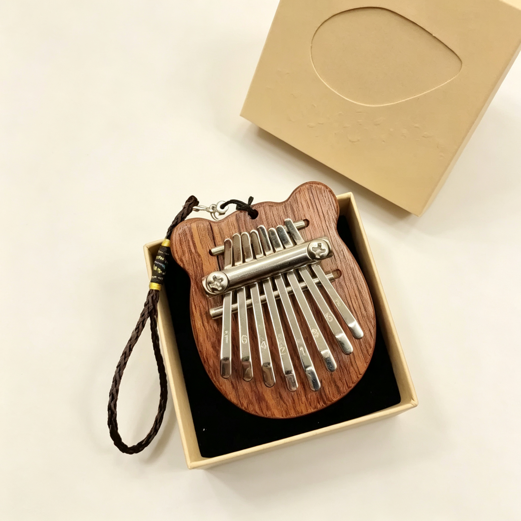 Mini 8-Key Kalimba Thumb Piano