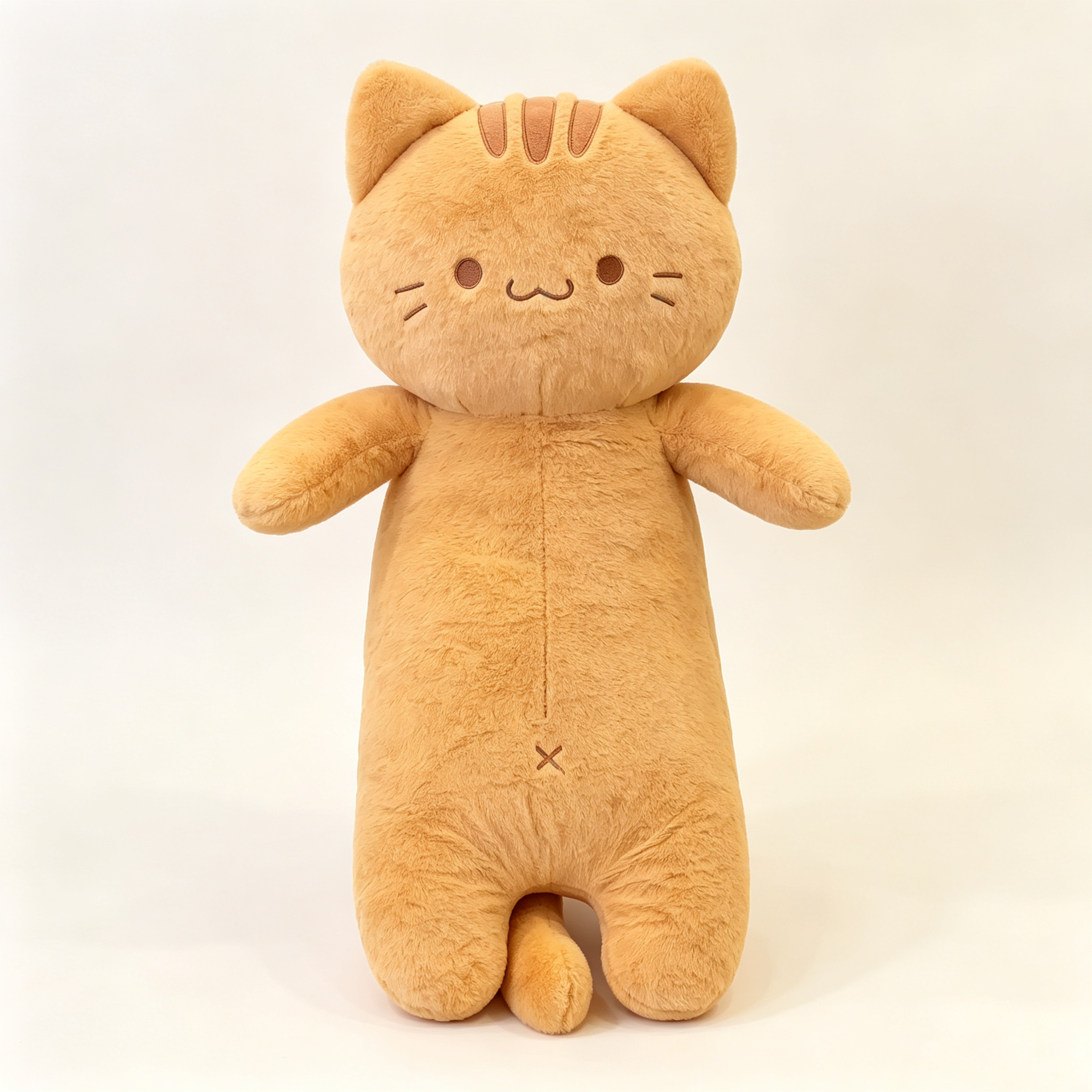 Giant Orange Cat Plush Pillow