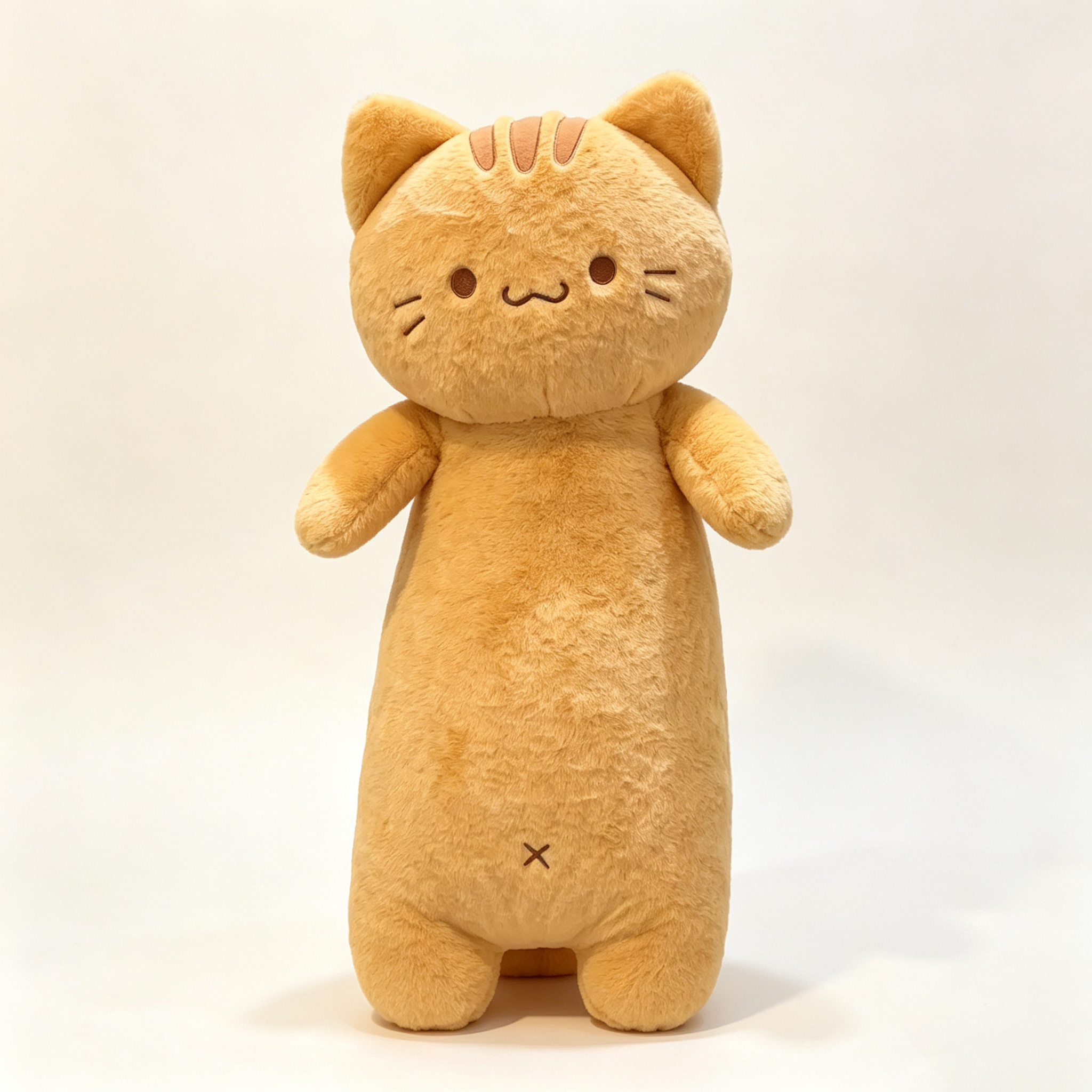 Giant Orange Cat Plush Pillow