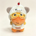 Cute Duck Plush Keychain Doll