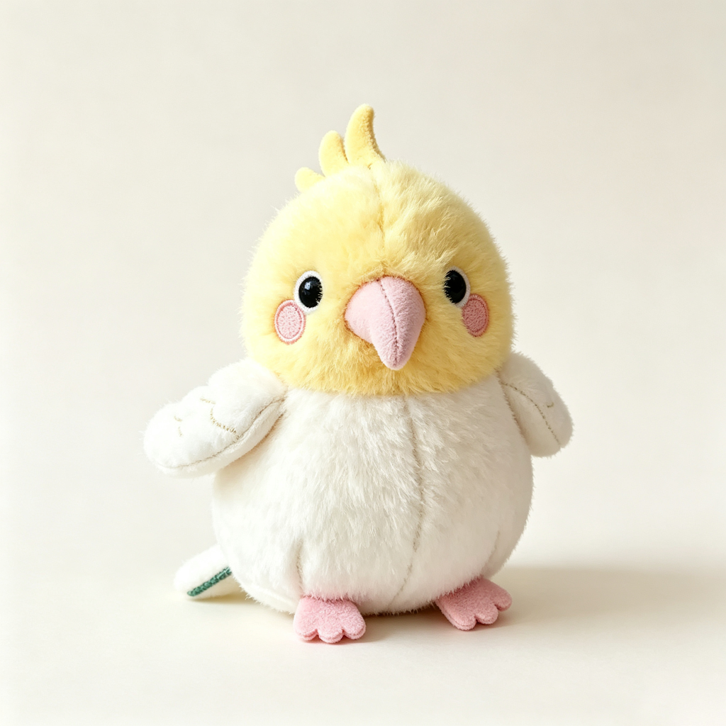 Cockatiel Bird Plush Toy