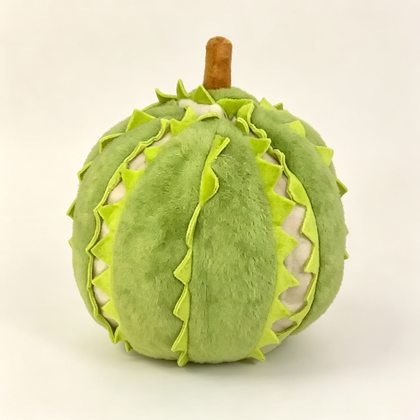 Durian Plush Toy with Removable Pulp