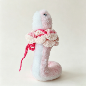 Flexible Pink Snake Plush Toy